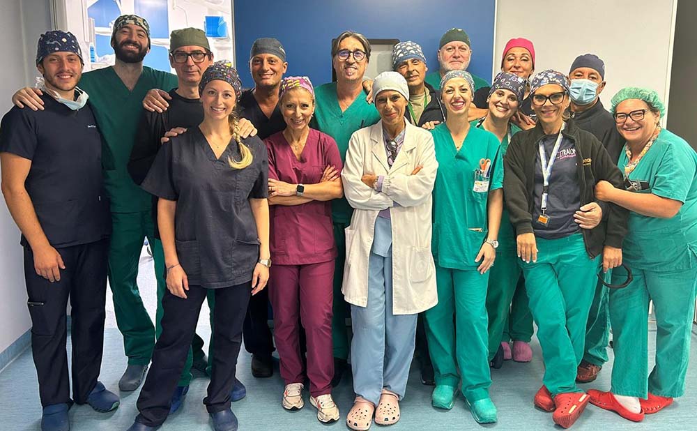 Taormina: rimosso un tumore gigante dalla faccia di paziente di 87 anni