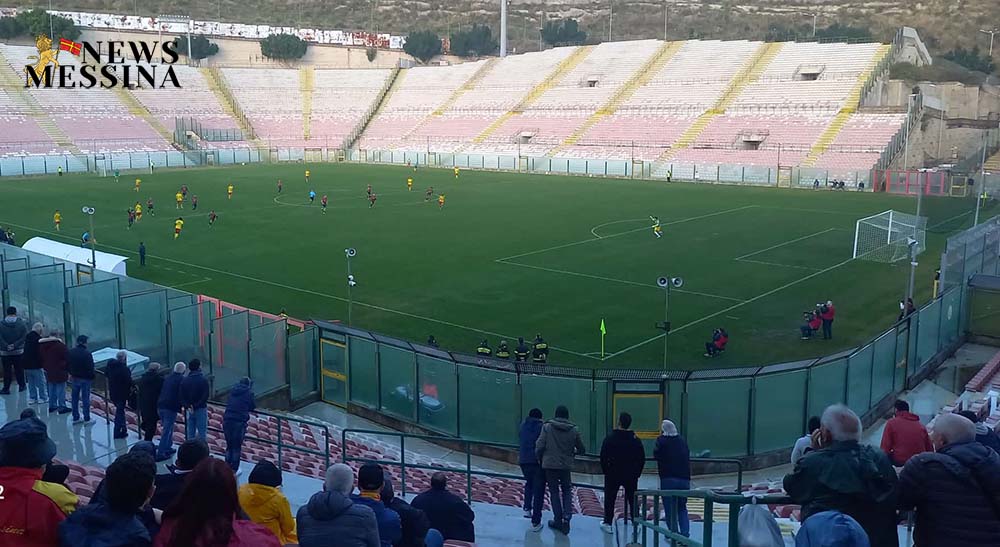 Acr Messina bloccato sul pari in casa: 1-1 contro la Vibonese