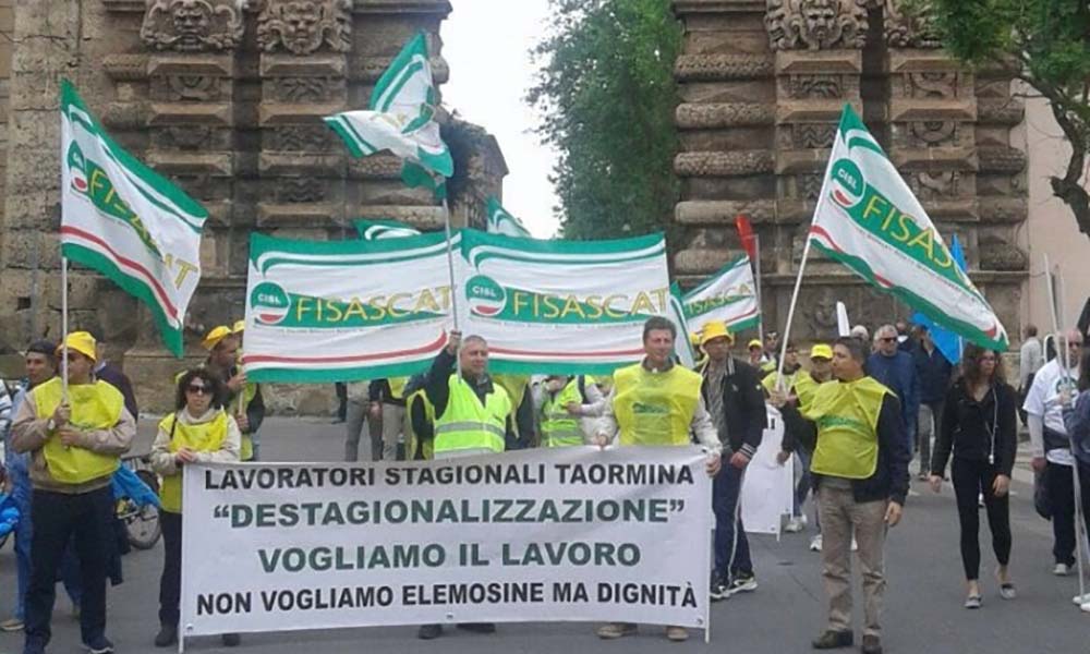 Turismo, fisascat cisl messina: Naspi stagionale
