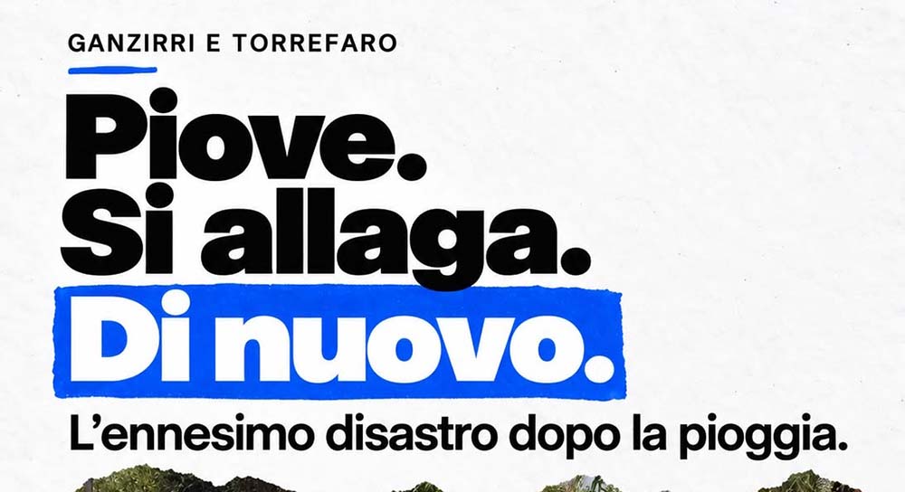 Dopo un acquazzone: un bollettino di guerra